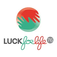Voici le logo de la marque LUCKFORLIFE76 qui représente son identité graphique.
