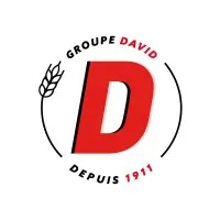 Voici le logo de la marque DAVID (Groupe DAVID Guise) qui représente son identité graphique.
