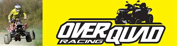 Voici le logo de la marque OVERQUAD qui représente son identité graphique.