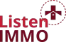 LISTEN IMMO + logo