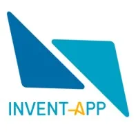 Voici le logo de la marque INVENT APP qui représente son identité graphique.