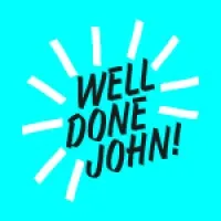 WELL DONE JOHN logo