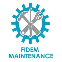 Voici le logo de la marque FIDEM MAINTENANCE qui représente son identité graphique.