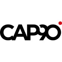 Voici le logo de la marque CAP 90 PRODUCTION qui représente son identité graphique.
