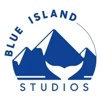 BLUE ISLAND STUDIOS logo