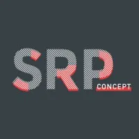 Voici le logo de la marque SRP CONCEPT qui représente son identité graphique.