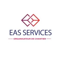 Voici le logo de la marque EAS SERVICES qui représente son identité graphique.