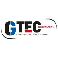 Voici le logo de la marque GTEC NORMANDIE qui représente son identité graphique.