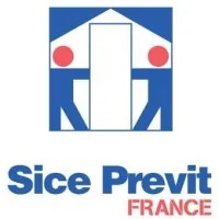 Voici le logo de la marque SICE PREVIT S.P.A. qui représente son identité graphique.