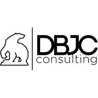 Voici le logo de la marque DBJC CONSULTING qui représente son identité graphique.