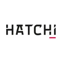 Voici le logo de la marque HATCHI qui représente son identité graphique.