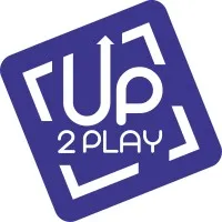 Voici le logo de la marque UP2PLAY LES SABLES qui représente son identité graphique.