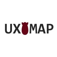Voici le logo de la marque UXOMAP qui représente son identité graphique.