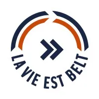 LA VIE EST BELT logo