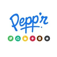 Voici le logo de la marque PEPP'R qui représente son identité graphique.