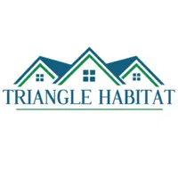Voici le logo de la marque TRIANGLE HABITAT qui représente son identité graphique.