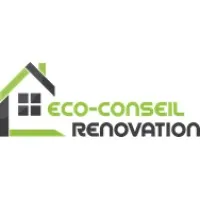 Voici le logo de la marque ECO CONSEIL RENOVATION qui représente son identité graphique.