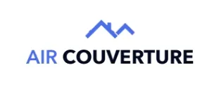 Voici le logo de la marque AIR COUVERTURE qui représente son identité graphique.
