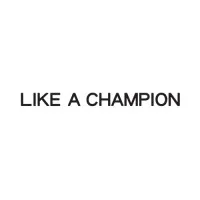 LIKE A CHAMPION logo