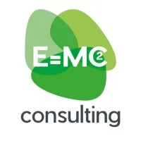 Voici le logo de la marque E=MC2 CONSULTING qui représente son identité graphique.