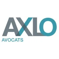 Voici le logo de la marque AXLO qui représente son identité graphique.