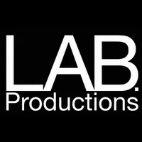 Voici le logo de la marque LAB.PRODUCTIONS qui représente son identité graphique.
