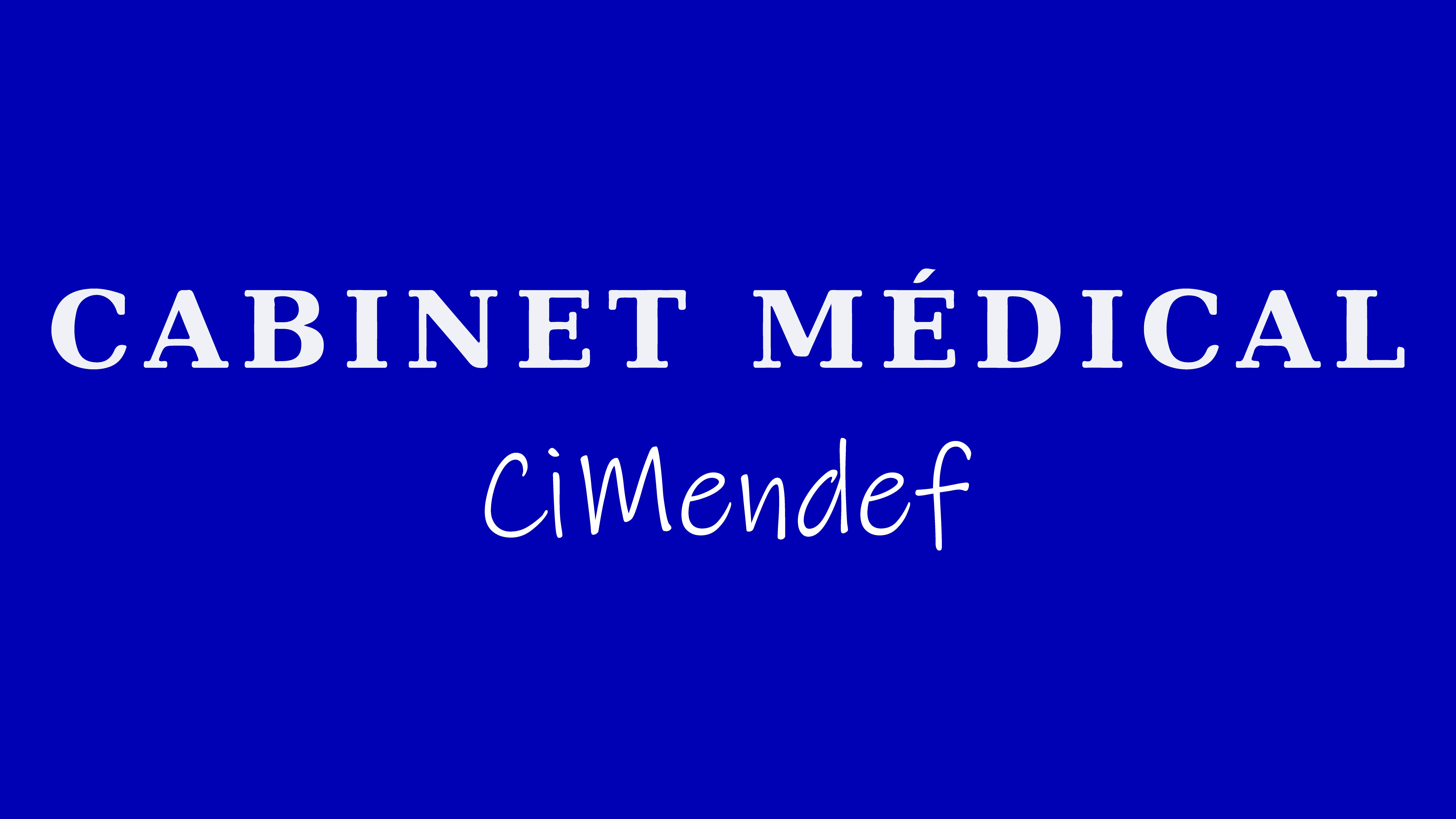 Voici le logo de la marque CIMENDEF qui représente son identité graphique.