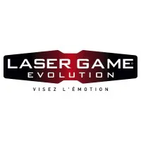 Voici le logo de la marque LASER GAME EVOLUTION ANGOULEME qui représente son identité graphique.