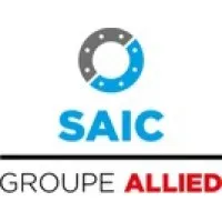 Voici le logo de la marque SAIC INDUSTRIES qui représente son identité graphique.
