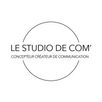 Voici le logo de la marque LE STUDIO DE COM' qui représente son identité graphique.
