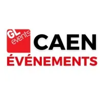 Voici le logo de la marque CAEN EVENEMENTS qui représente son identité graphique.