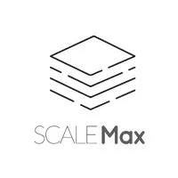 Voici le logo de la marque SCALEMAX qui représente son identité graphique.