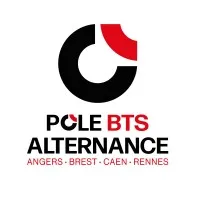 Voici le logo de la marque POLE BTS ALTERNANCE qui représente son identité graphique.