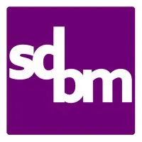 Voici le logo de la marque LES STUDIOS DU BORD DE MER (SDBM) qui représente son identité graphique.