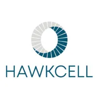 Voici le logo de la marque HAWKCELL qui représente son identité graphique.
