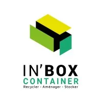 Voici le logo de la marque IN'BOX CONTAINER qui représente son identité graphique.