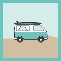 Voici le logo de la marque ROADSURFER GMBH qui représente son identité graphique.