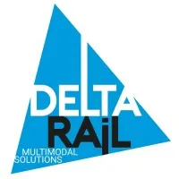 Voici le logo de la marque DELTA RAIL qui représente son identité graphique.