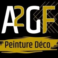 Voici le logo de la marque A2GF PEINTURE DECO qui représente son identité graphique.