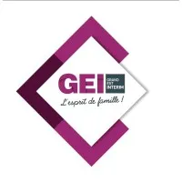 Voici le logo de la marque GRAND EST INTERIM qui représente son identité graphique.