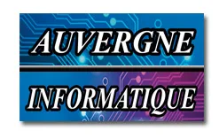 Voici le logo de la marque VICHY INFORMATIQUE qui représente son identité graphique.
