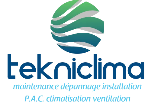 Voici le logo de la marque TEKNICLIMA qui représente son identité graphique.