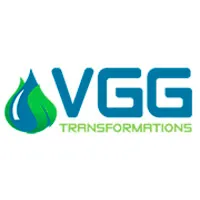 Voici le logo de la marque VGG TRANSFORMATIONS qui représente son identité graphique.