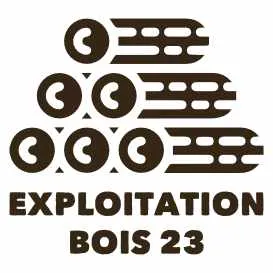 Voici le logo de la marque EXPLOITATION BOIS 23 qui représente son identité graphique.