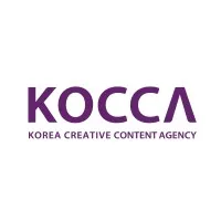 Voici le logo de la marque KOREA CREATIVE CONTENT AGENCY (KOCCA) qui représente son identité graphique.