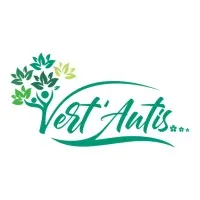 Voici le logo de la marque VERT'AUTIS qui représente son identité graphique.