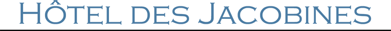 HOTEL DES JACOBINES logo