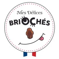 Voici le logo de la marque MES DELICES BRIOCHES qui représente son identité graphique.
