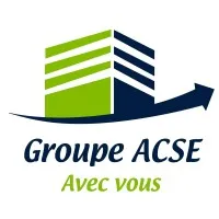 Voici le logo de la marque GROUPE ACSE qui représente son identité graphique.