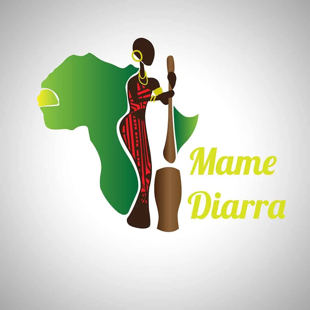 MAME DIARRA (MD) logo
